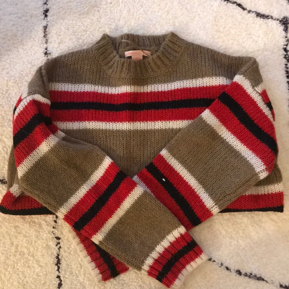 UO Oversized Striped Boyfriend Sweater